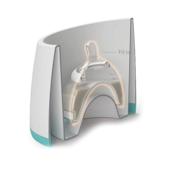 New Nanobebe Breastmilk Bottle Warming Bowl - Teal - Picture 2 of 5